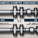 جدول تبدیل قطر لوله (Pipe Diameter Conversion Table)